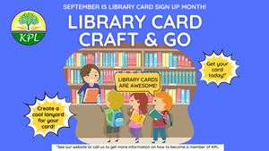Library Card Craft &